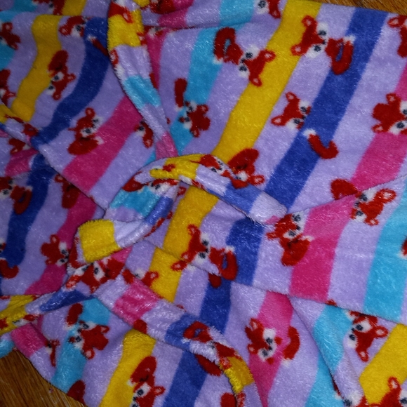 Girls for print colorful robe - Picture 4 of 4